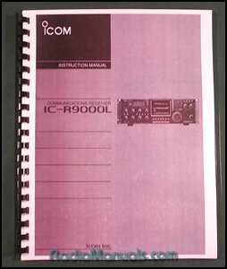 Icom IC-R9000L Instruction manual